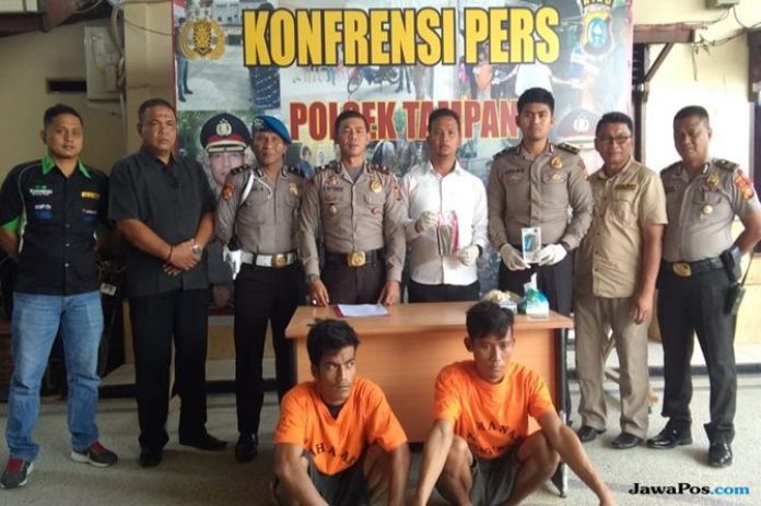 Dua Pelaku Jambret Di Kota Pekanbaru Diringkus Polsek Tampan